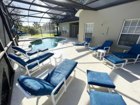 Mickeys Corner - Fantastic 5BR with Large Private Garden Pool Hot Tub Game Room Gas BBQ 2 Miles to Disney